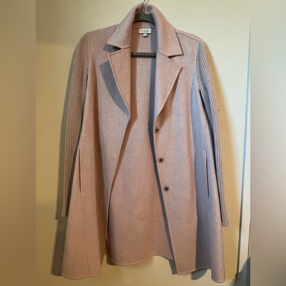 NWOT Kinross Women's Trench Coat in Pink